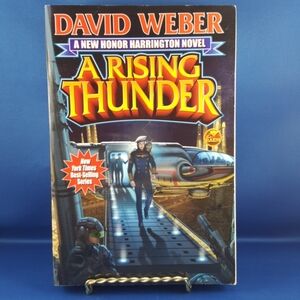 2/$20💥 Sci-Fi A RISING THUNDER David Weber Honor Harrington Series, c.2012